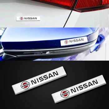 2stk NYE splint 3D Bil Aluminium Metal Badge dekoration, Klistermærke Til Nissan ' Nismo X-trail Almera Qashqai Tiida Teana