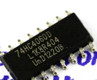 Original Nye 74HC4060 74HC4060D 14-trin binær ripple tæller med oscillator IC x 100PCS Stik