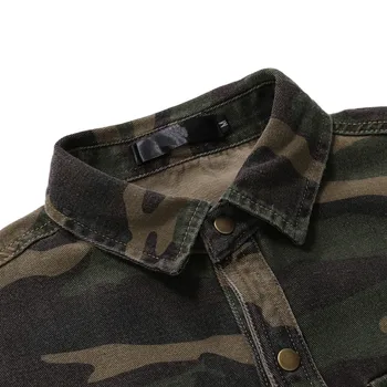 2020 sommer-shirt til mænd casual kortærmede skjorter til mænd af høj kvalitet, mode Camouflage farve herre skjorter stor størrelse M-3XL