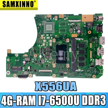 Nye!! X556UJ REV2.0 Laptop bundkort Til Asus VivoBook X556UA X556UAM X556UAK X556UV oprindelige bundkort 4G-RAM, I7-6500U DDR3