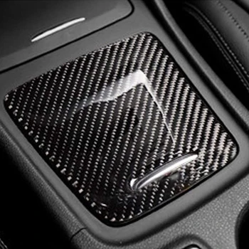 NYE-For Mercedes Benz A-Klasse Cla Gla Ægte Carbon Fiber Gear Panel Dækker opbevaringsboks Trim Decal Ramme Mærkat Tilbehør
