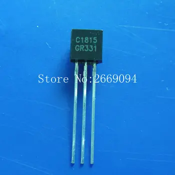 Gratis forsendelse 100PCS 2SC1815 C1815 AT 92 NPN 50V 0.15 EN Transistor