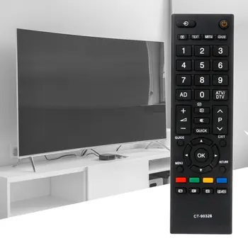 Tv-Fjernbetjening Til Toshiba Tv Fjernbetjening Ct-90326 Bærbare Trådløse Fjernbetjening Til Tv Følsomme Knappen