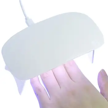Kapmore Mini Sammenklappelig Søm Tørretumbler Professionelle LED Nail Lampe Søm Hærdning Lampe med USB Opladning Kabel-DIY Værktøjer Manicure