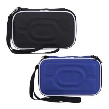 Portable Hard EVA Taske Zip-Up Lukning Case Cover Etui til 2,5 tommer Harddisk Høretelefoner til MP3/MP4
