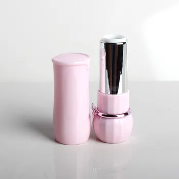 DHL 100pcs/masse Pink Sløjfeknude DIY 12.1 mm Lipstic Lip Balm Rør Tomme Høj Kvalitet Plast Læift Rør Læift Gloss Container