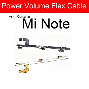 On/Off Strøm Volumen Knap, Flex Kabel Til Xiaomi Mi Note 2 3 Power Volume Control-Knappen For At Skifte Til Flex-Bånd Reparation Reservedele