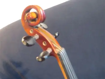 Hånd lavet i Barok stil brun farve elektriske violin 4/4 +Akustisk violin #11699