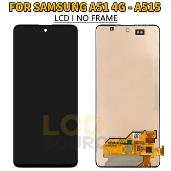 AMOLED-Skærm Til Samsung Galaxy A51 A515F Lcd-Display A515X Touch-Panel Digitizer Assembly For Samsung A51 5G A516N LCD-Udskift