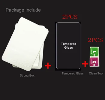 2STK Skærm Beskytter telefonen For Prestigio Wize C3 telefon Hærdet Glas SmartPhone Film Beskyttende Skærm Cover