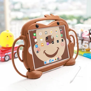 Børn er anti-fald Apple iPad etui 2020 nye 10,2 tommer silikone mini5 læder taske 9,7 tommer 10.9air4 tablet Pro11 shell 10.5