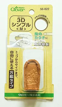 Medium - 16 mm Japan Kløver-det Naturlige valg Læder Fingerbøl