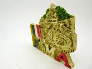 Italien Kreativ Turisme Rome Vatican 3D Køleskab Magnet Mærkat Rejse Souvenir med Hjem Dekoration 3D Køleskab Magneter Mærkat