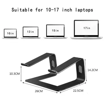 Notebook Stand MacBook Notebook Stand Aluminium Tabel Stå Justerbar Stå R9JA