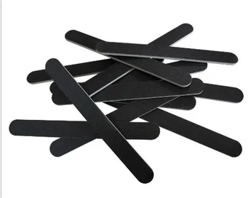 1000-pc ' Black Nail Art Styling Værktøjer Slibning af Negle File Buffer Til Salon Manicure UV Gel Poler neglefile polske Værktøj