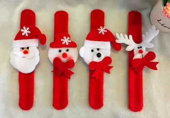 12pcs/masse Jul Handwear Santa Claus, sne mand, Bjørn Wapiti Xmas Udsmykning for Voksne Børn julefrokost Forsyninger