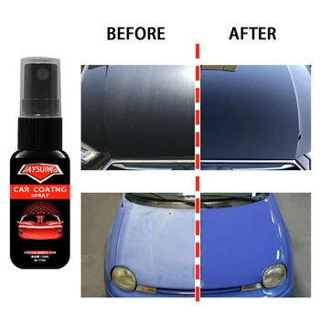 50 ml biludstyr Bil-Bil styling Auto Reparation Voks Polering Tunge Ridser Remover Maling Pleje Vedligeholdelse Bil Spray Wax