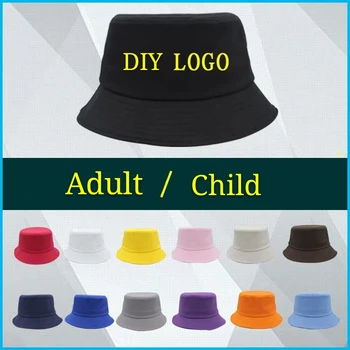 DIY Logo Baseball Cap Engros-Custom-made-Bucket Hat Hip Hop Barn&Voksen Udskrivning Broderi Mærke Sport af Høj kvalitet Snapback