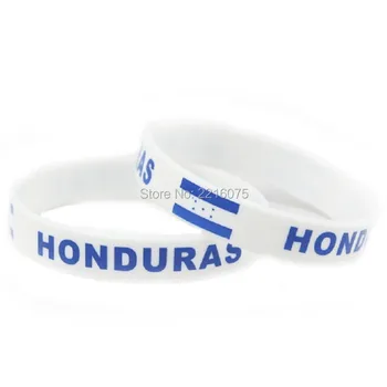 300pcs Hvid Honduras armbånd silikone armbånd gratis forsendelse af DHL express