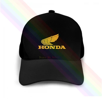 HONDA Biker Logo Klassiske 2020 Nyeste Sort Populære Baseball Cap Hatte Unisex