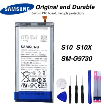 Original Samsung EB-BG973ABU Telefon Batteri Til Samsung GALAXY S10 Galaxy S10 X S10X SM-G9730 G9730 3400mAh