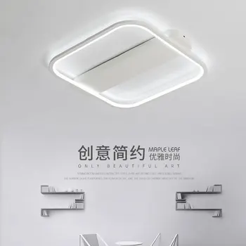 Moderne led-luksus krystal loft krystallysekroner i loftet moderne kvadrat rektangel gangen lampe LED loft lampe
