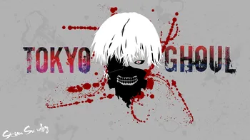 Blod Kaneki Tokyo Ghoul Animationsfilm Plakat Anime, Manga Væg Kunst Print Indretning,50 x 70 cm,Uden Ramme