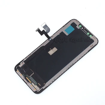 NY SKÆRM Til iPhone X XS-XR Fleksibel Stive Hårde OLED LCD-Til iPhone X XS GX ZY AMOLED-Display Blødt Med 3D Touch Reparation kit