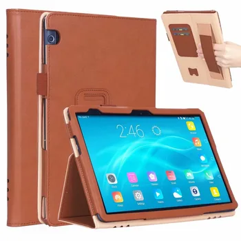 Luksus Funda Tablet PU Sagen For Huawei MediaPad T5 10 AGS2-W09 L09 L03 W19 Læder Hånd Holder Stand Shell Dække 10.1
