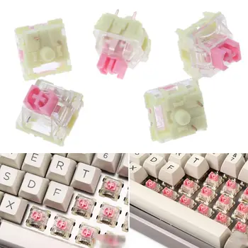 5pcs/pack TTC Pink Skifte Mekanisk tastatur Skifte 3pin 100 Millioner Liv For Cherry Gateron MX Skifte tastatur