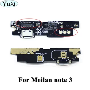 YuXi 1stk For Meizu M3 Bemærk Mikro-Usb-Stik Oplad Board Udskiftning USB-Flex Kabel-Telefonens Dele Til Meizu meilan M3 bemærk