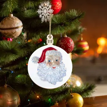 Søde Santa Claus Design Jul Vedhæng Xmas Party Vinduet Hjem Hængende Indretning Christmas tree dekoration vedhæng til børn