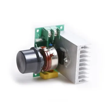 AC 220V 3800W SCR Spænding Regulator Lysdæmpere Speed Controller Termostat DH