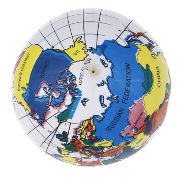 Verden Kloden Undervise Uddannelse Geografi Legetøj til Børn, Oppusteligt Legetøj Kort Ballon Bold, Familie Pædagogisk Legetøj