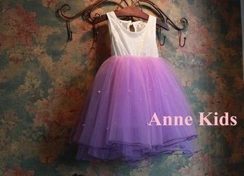 Piger princess tutu kjoler,børn blonder vest kjole,perler,6 farver,1-7 år,5 pc ' er / masse,engros,1038