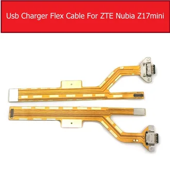USB Oplader Flex-Kabel For ZTE Nubia Z17Mini NX569J Opladning Stik Jack Bord Dock-port Modul Flex-Bånd Reservedele