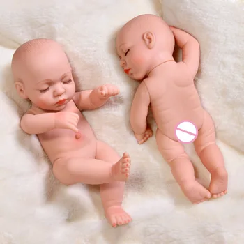 35cm Genfødsel Dukke Fabrikken Direkte Salg fødevaregodkendt Hele Kroppen Vinyl Simulering Baby Børns Legetøj Gave Hot Salg
