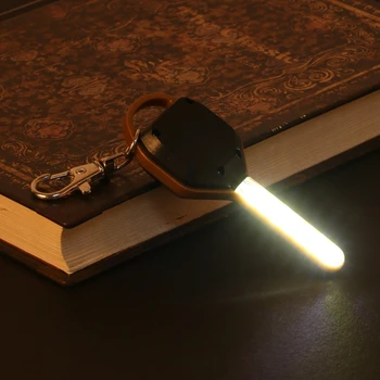 LED Lommelygte Mini-Tasten Lampe Nøgle-kæde Fakkel Nat Lys Bærbare Kompakt Lyse