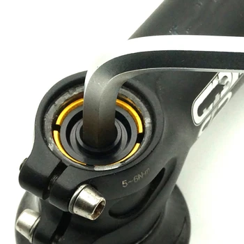 Aluminium Legering bike Cykel Headset Expander Stik til 28,6 mm 1 1/8 Inch Steerer Carbon Gaffel MTB Cykel Headset Stik-Guld