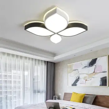Led Nordiske soveværelse loft lampe kreative kløver barn værelses lampe moderne minimalistisk tatami-soveværelse lampe
