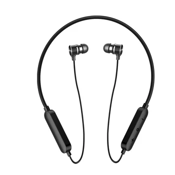 NOGOU Ægte 3D-stereo-Bluetooth-Hovedtelefoner Indbygget Mikrofon Trådløs Magnetisk encok hals hang Sport Hovedtelefoner HiFi øretelefoner til