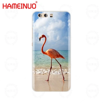 HAMEINUO Smukke Flamingo coverenheden Sagen for huawei Ascend P7 P8 P9 P10-P20 lite plus pro G9 G8 G7 2017