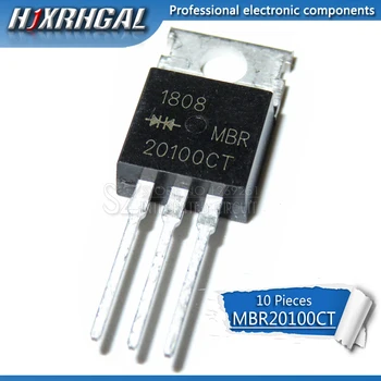 10stk MBR20100CT TIL-220 MBR20100 to220 huse 20100CT Transistor