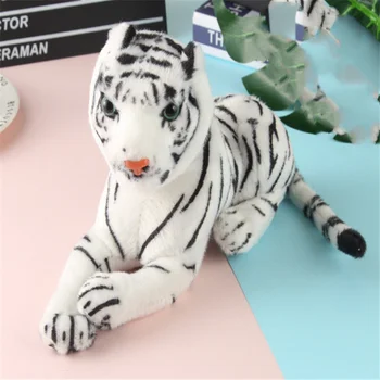 Søde Kid Brinquedo Legetøj Kawaii Hvid Gule Tigre Plys Legetøj Simulering Tigre Bløde Tøjdyr, Dukker Baby Pude Plys
