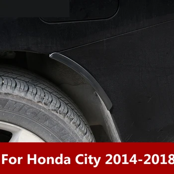 For Honda City-2018 Bil Fender Flares Arch Hjul Øjenbryn Auto Skærm Fender Flare Hjul Læbe Body Kit Protector Dække
