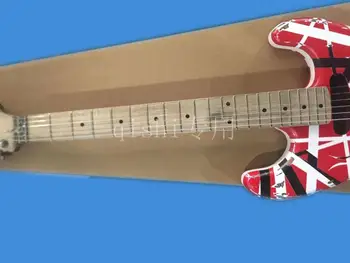 Eddie Van Halen Frankenstrat Elektrisk Guitar, er lavet i kina smukke og dejlige tak