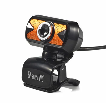 HD Webcam 16 Megapixel USB-Webcam-Kamera med MIKROFON Clip-on for Computer PC Laptop, Kamera, Webcam til Live Class Konference