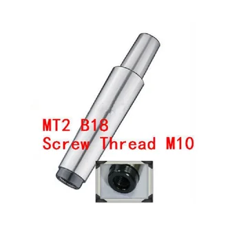 Reducere DrillSleeve MT2 til B10 B12 B16 B18 B22 Morse Taper Skaft Borepatron Arbor Boring Drejebænk 0.6-6/1-10/1-13/3-16/5-20 M10
