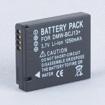 Batteri ( 2 stk ) + Oplader til Panasonic DMW-BCJ13,MW-BCJ13E,DMW-BCJ13PP og Lumix-DMC-LX5, DMC-LX5K, DMC-LX7 Digital Kamera