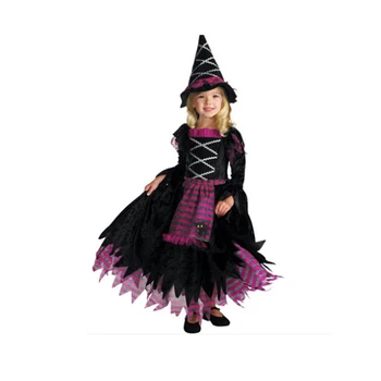 Halloween kostume kjole heks klædt børn halloween kostume nederdel